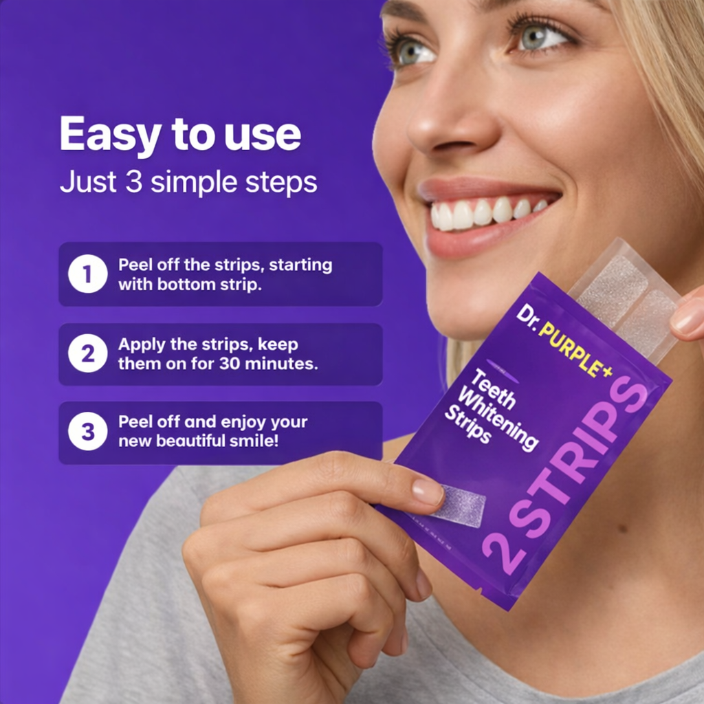 Dr. Purple Dent™ Teeth Whitening Strips